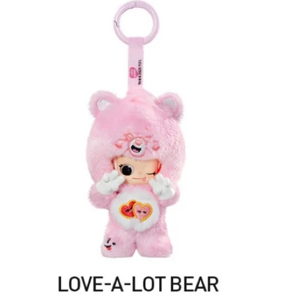 Authentic Zsiga × Care Bears OPENED CONFIRMED - LOVE-A-LOT BEAR Pendant